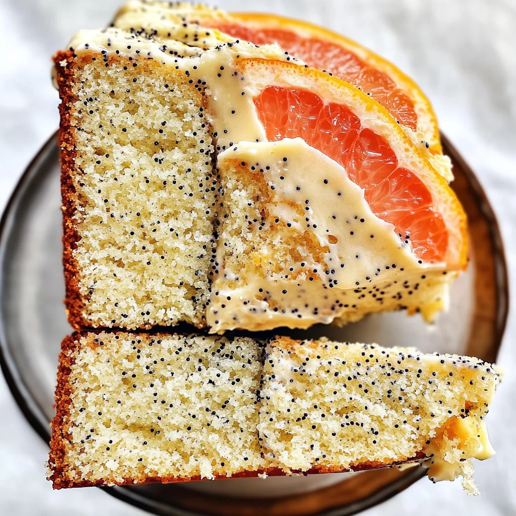 Grapefruit Poppy Seed Cake: An Incredible Ultimate Citrus Delight