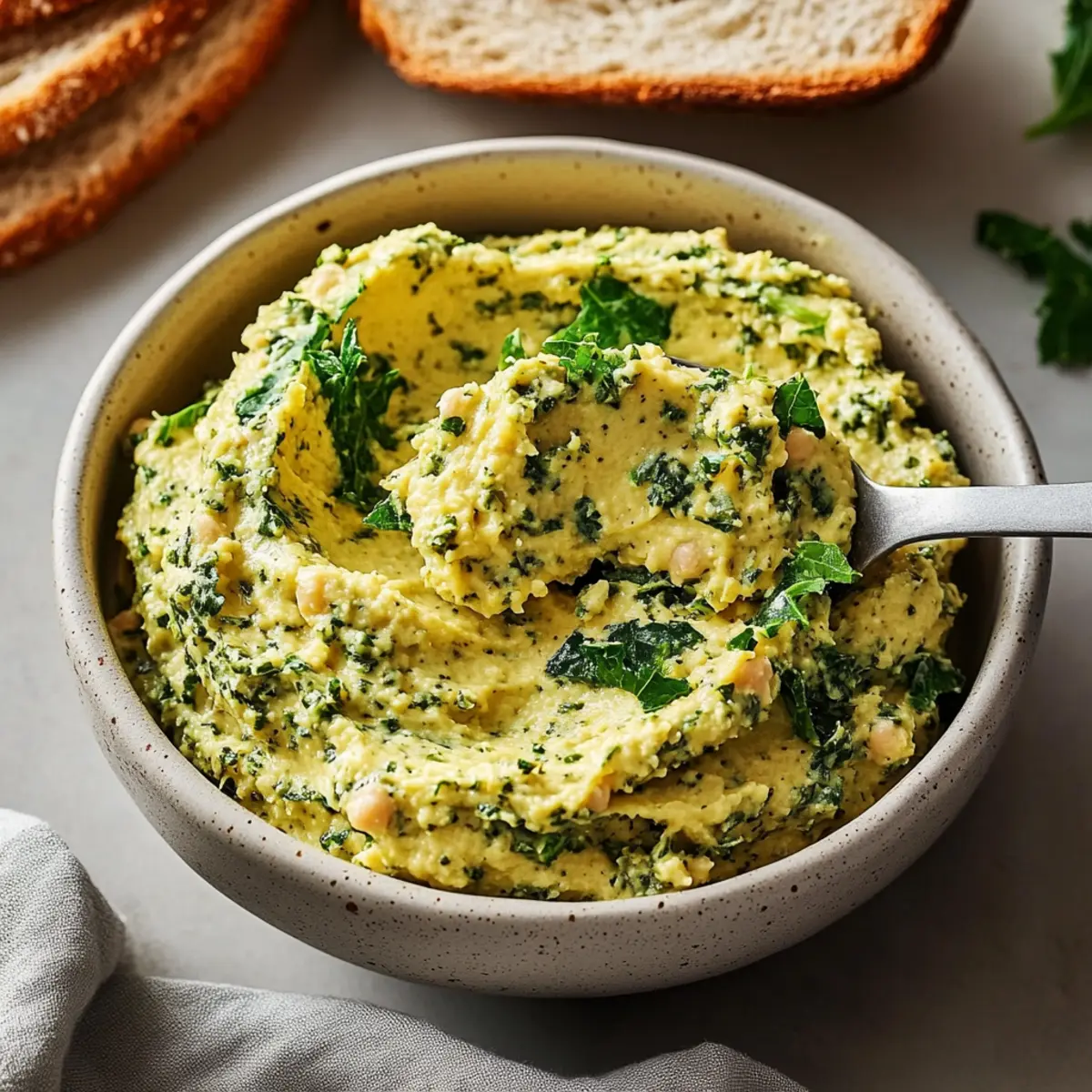 Kale Chickpea Sandwich Spread