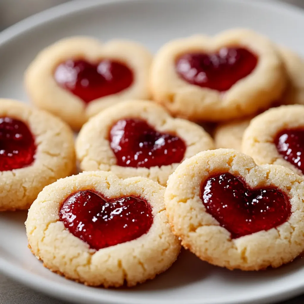 Heart Thumbprint Cookies: A Soft, Buttery Valentine Classic Filled With Sweet Memories