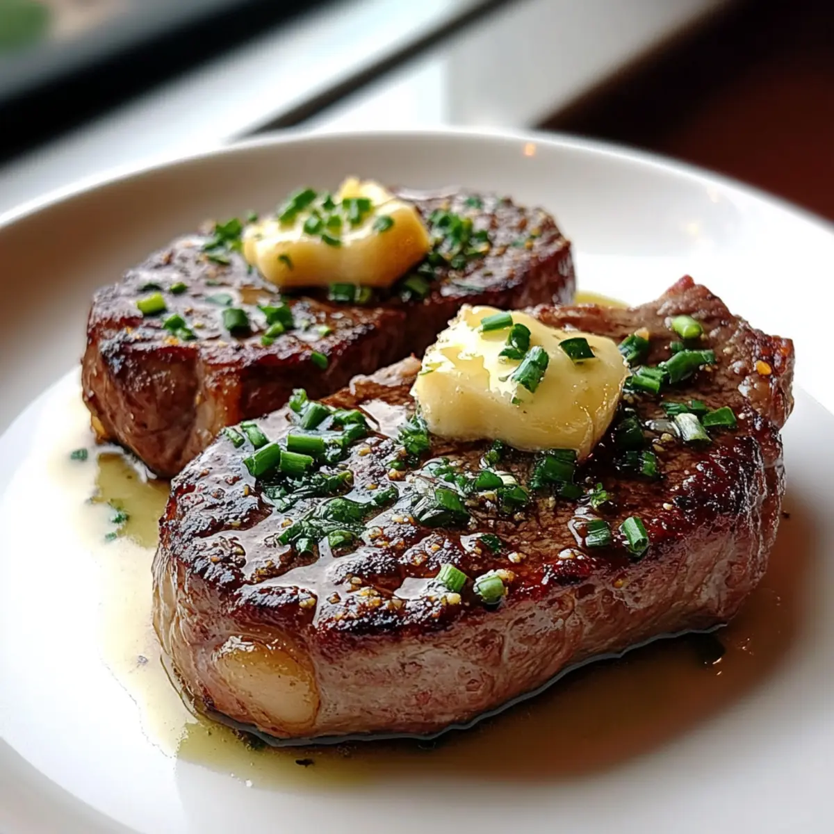 Pan Seared Steak With Garlic Butter