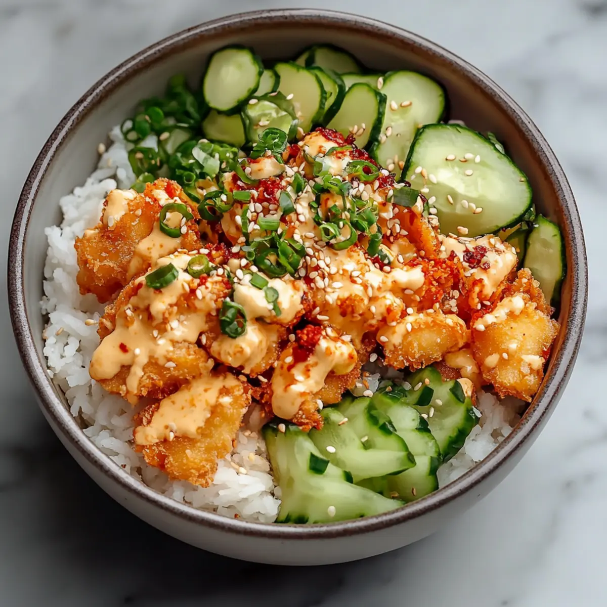 Bang Bang Chicken Bowl