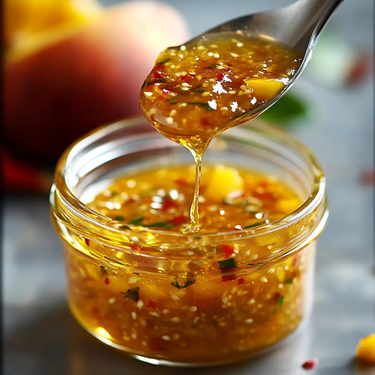 Mango Habanero Honey Garlic Sauce
