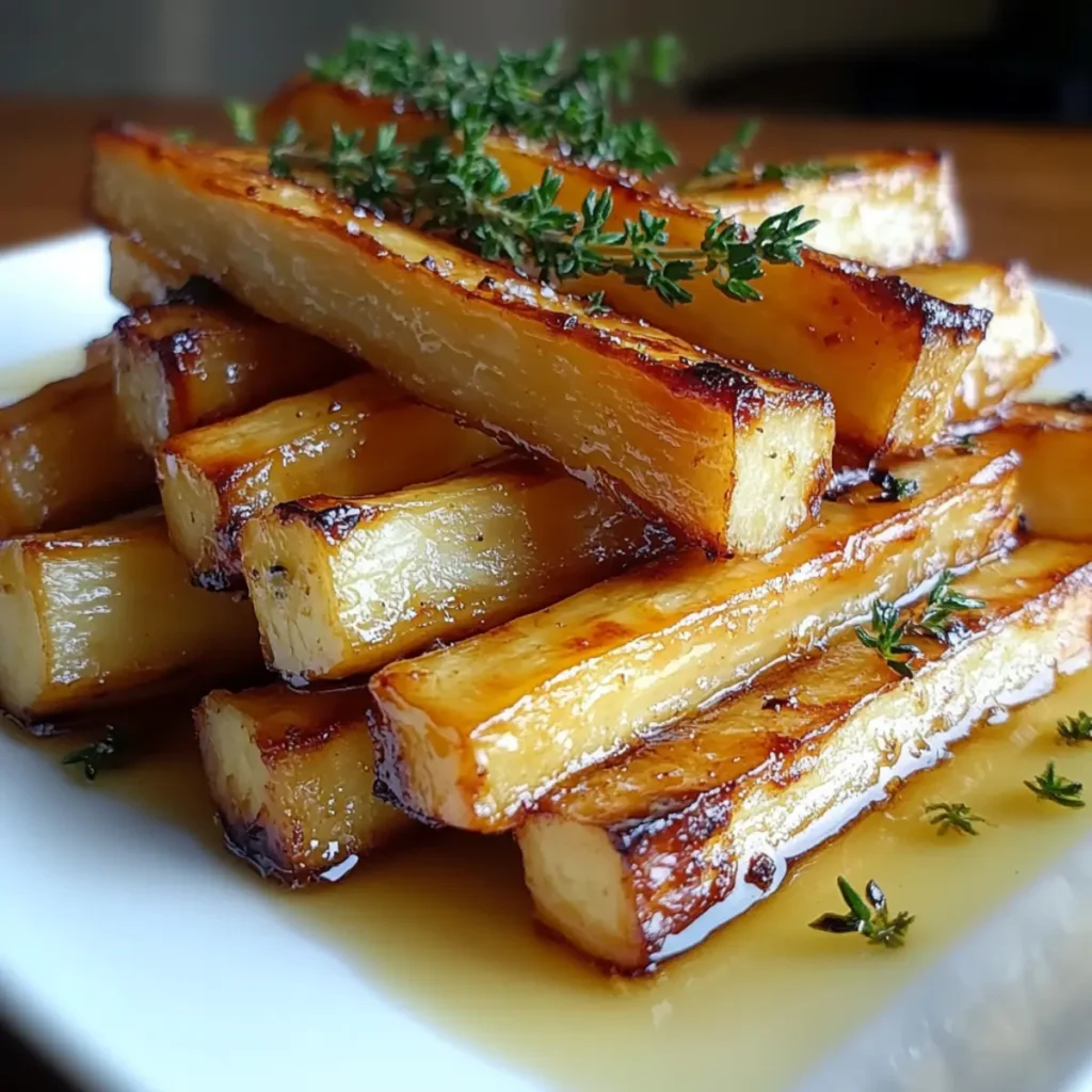 Delicious Maple Roasted Parsnips With Thyme For Cozy Nights