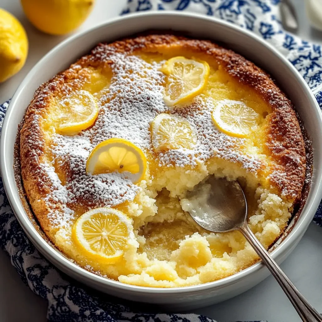 Magic Lemon Cobbler A Sweet Tangy Dessert Delight