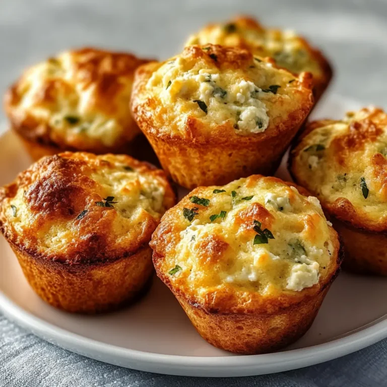 Savory Cottage Cheese Muffins