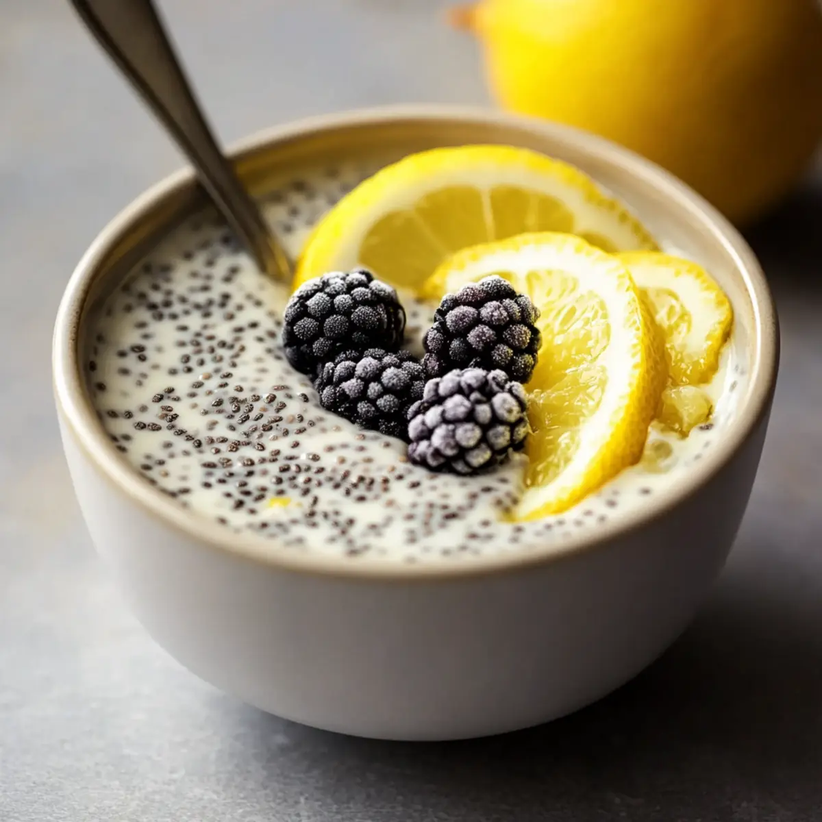 Overnight Lemon Cream Chia Pudding An Incredible Minute Recipe
