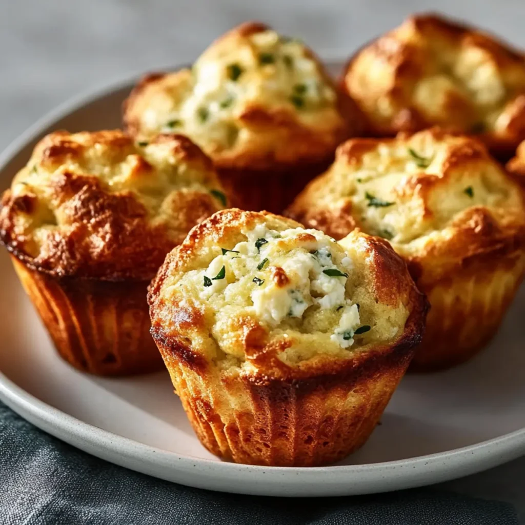 Savory Cottage Cheese Muffins