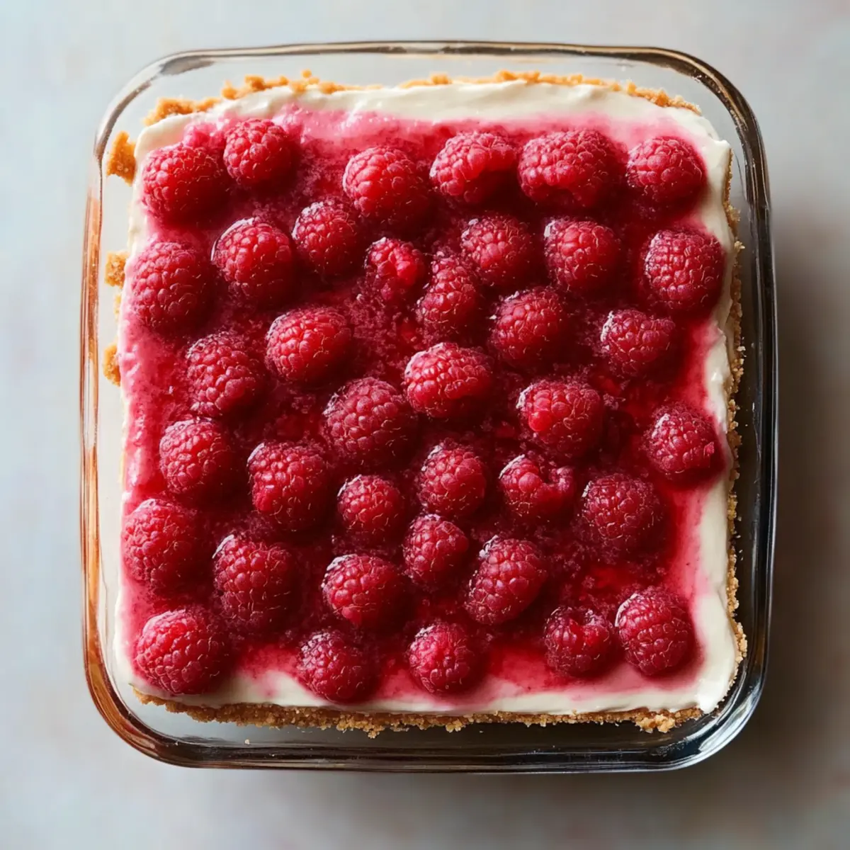 Creamy Raspberry Cheesecake