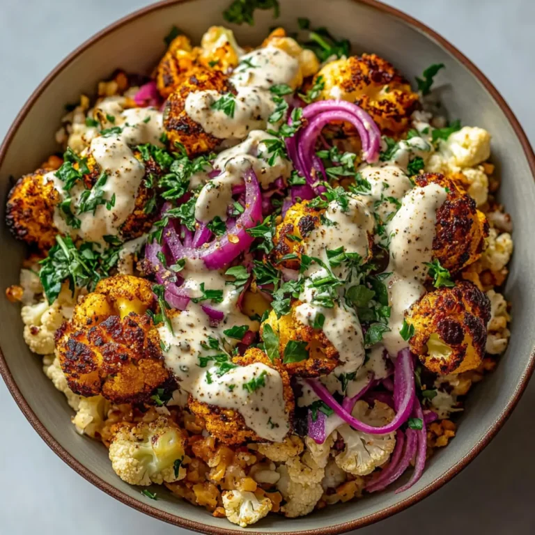 Cauliflower Shawarma Bowl