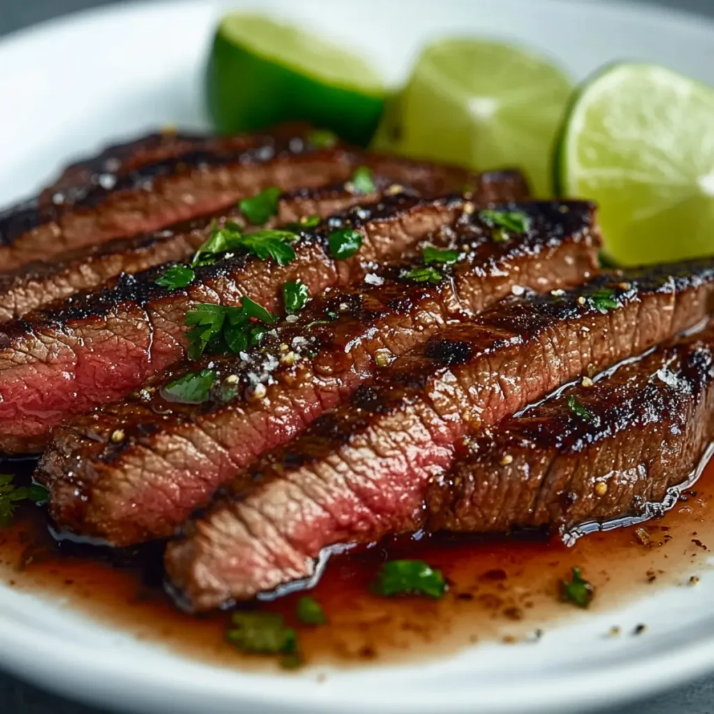 Chili Lime Flank Steak Recipe
