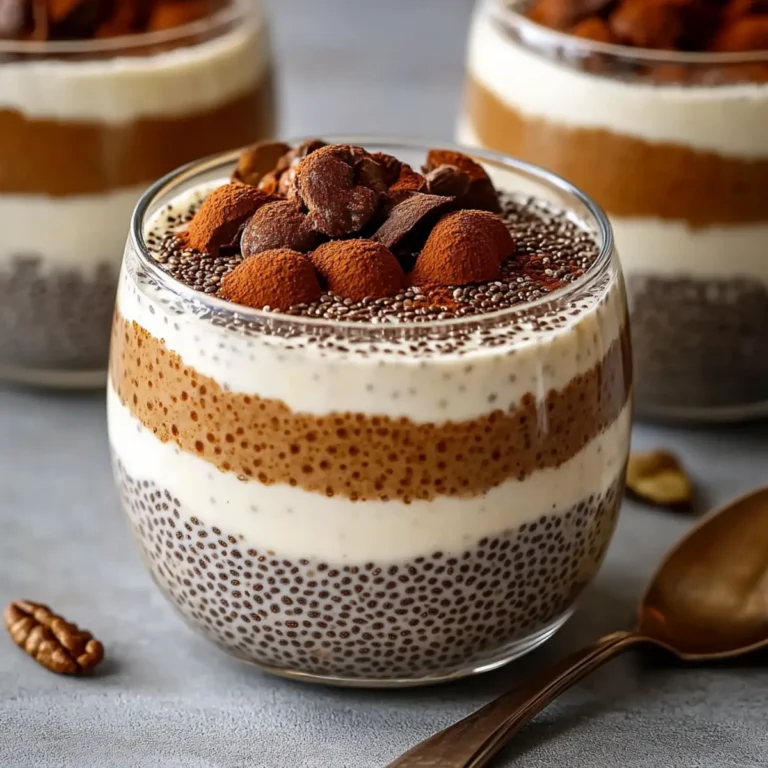 Tiramisu Chia Pudding
