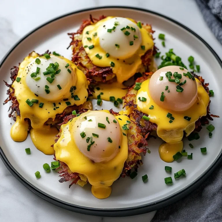 Easy Latke Eggs Benedict