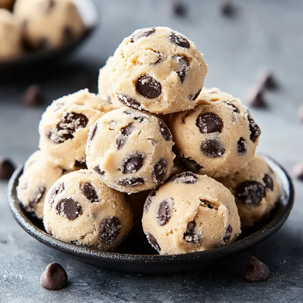 Cookie Dough Keto Fat Bombs