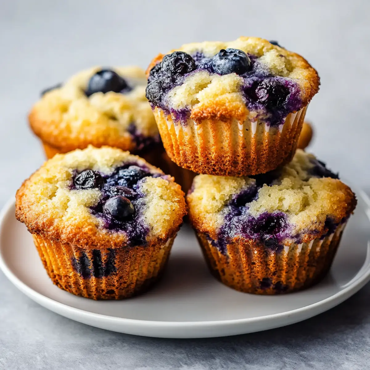 Keto Blueberry Muffins