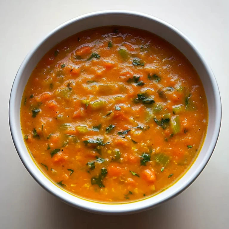 Carrot And Celery Soup
