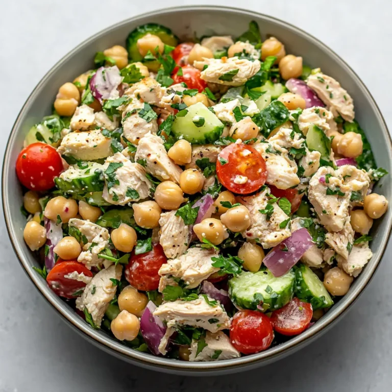 Chicken And Chickpea Salad