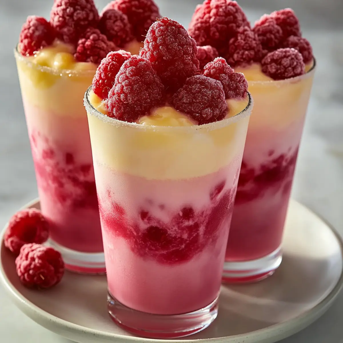 Raspberry Colada Twist