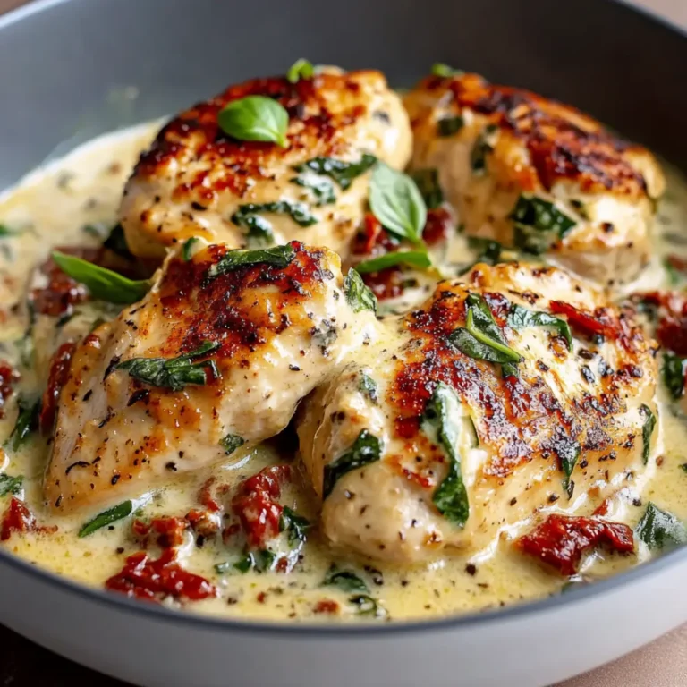 High Protein Tuscan Chicken