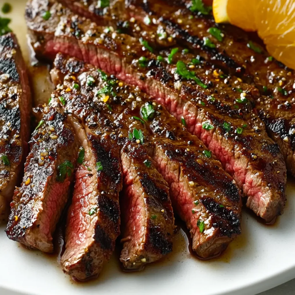 Zesty Skirt Steak Marinade With Orange Juice