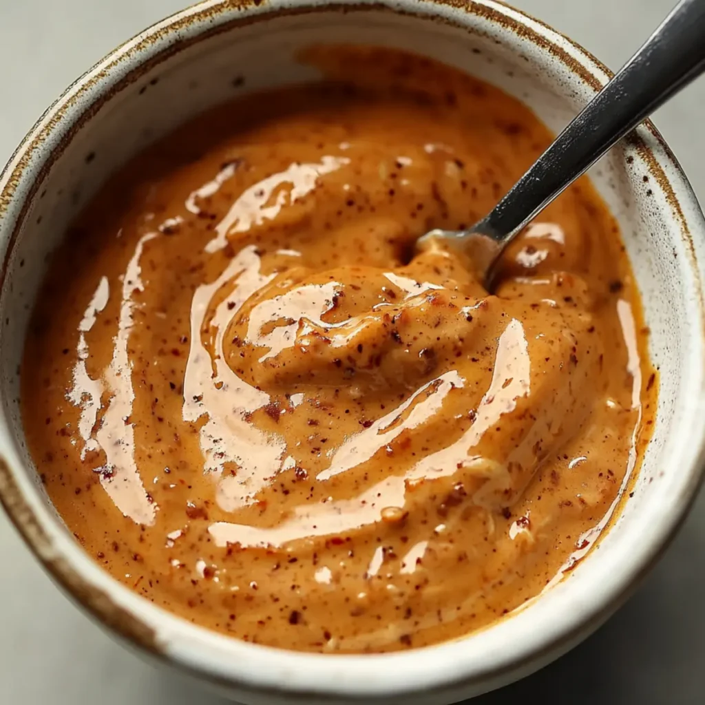 Chipotle Sauce With Garlic And Sour Cream