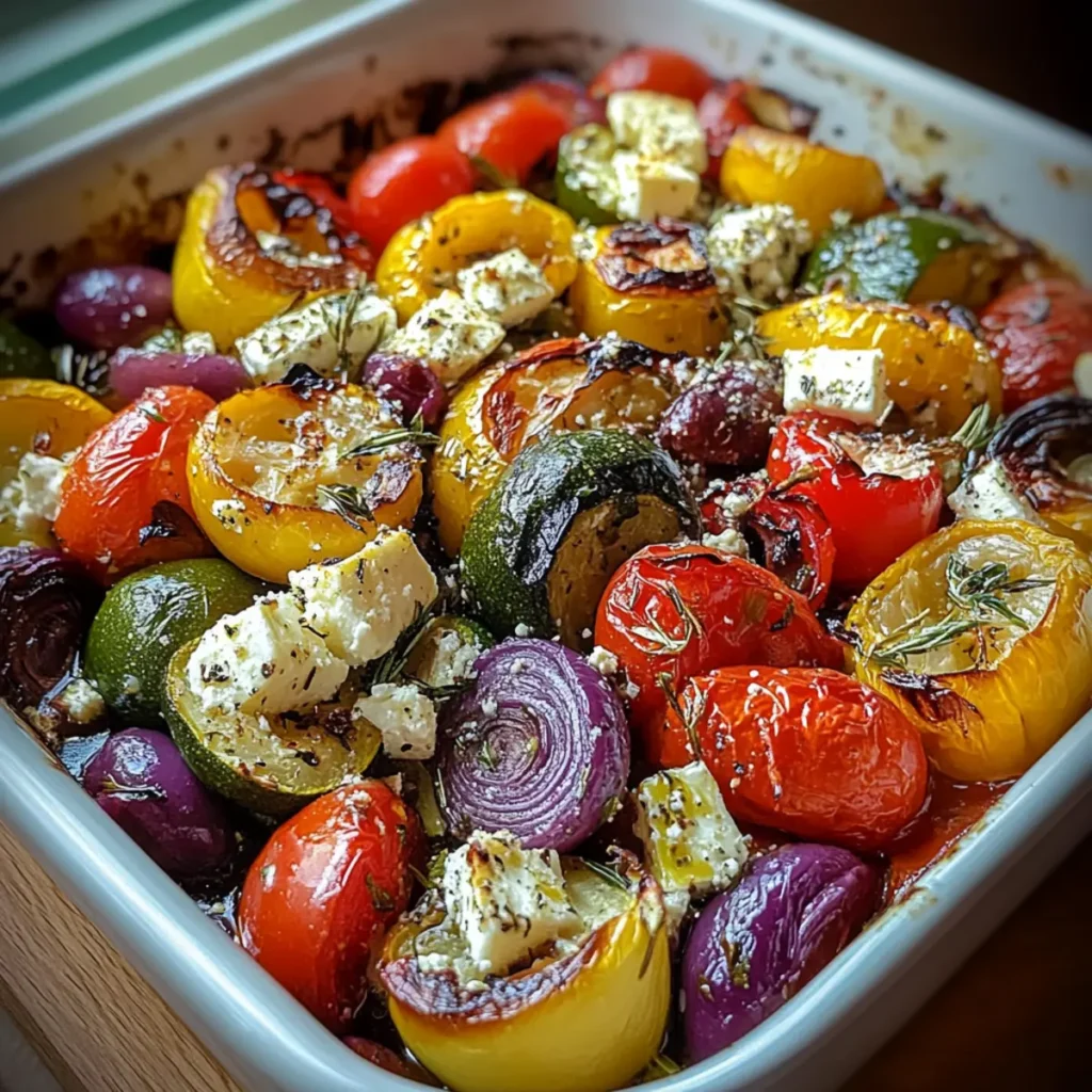 One Pan Greek Vegetables Recipe
