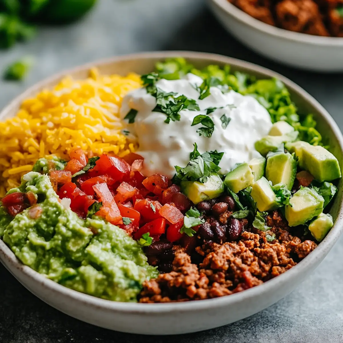 Low Carb Burrito Bowl