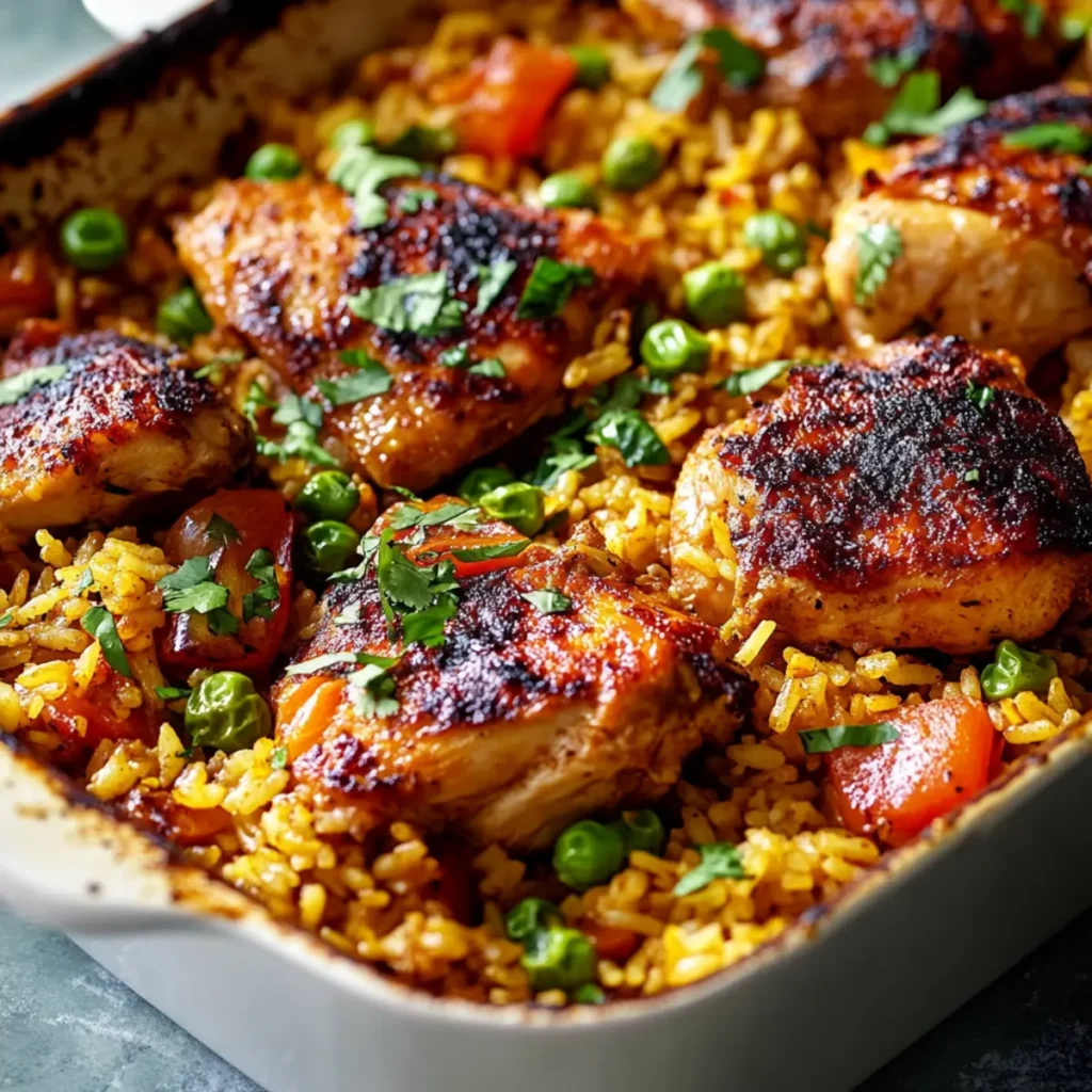Caribbean Chicken And Rice