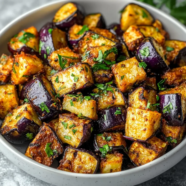 Low Calorie Air Fryer Eggplant