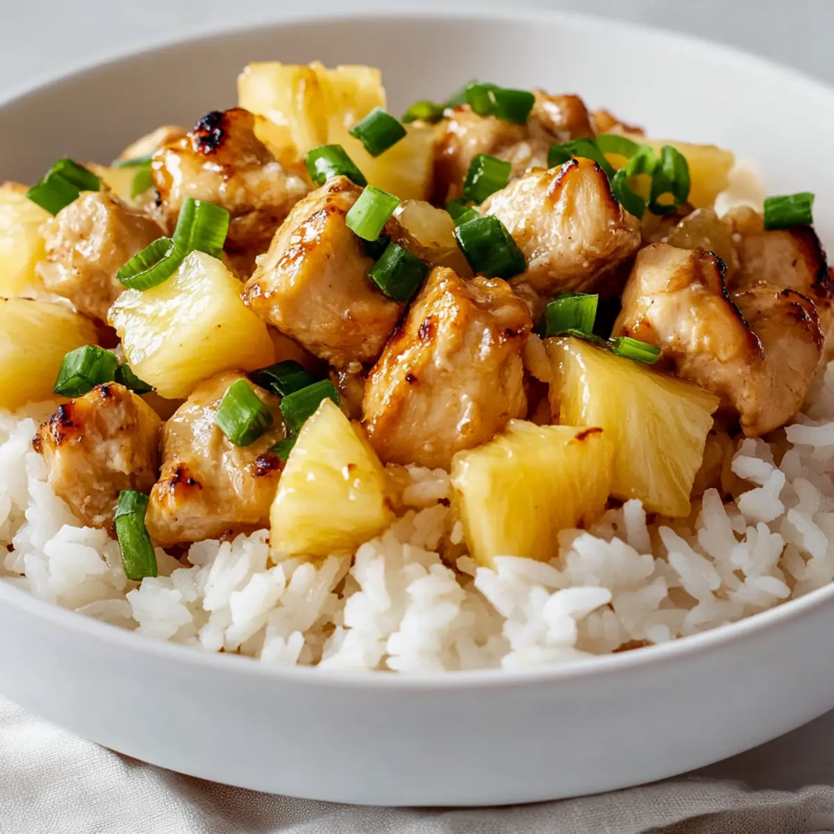 Pineapple Chicken And Rice