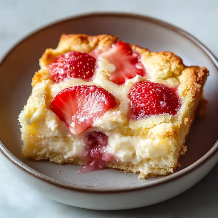 Keto Strawberry Cream Cheese Cobbler Recipe