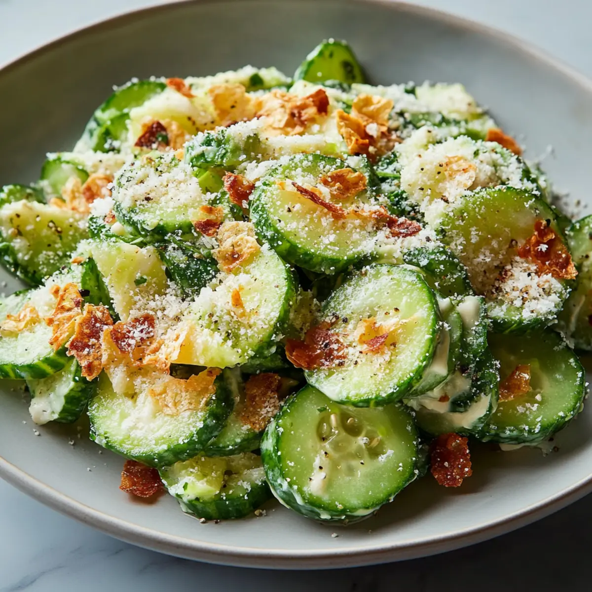 Cucumber Caesar Salad: A Refreshing Twist On A Classic