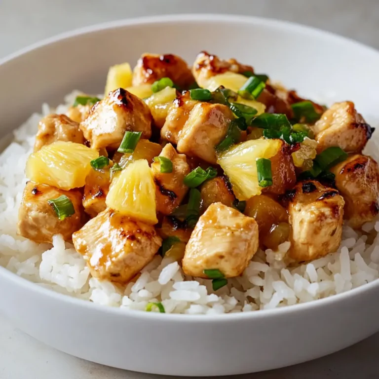 Pineapple Chicken And Rice