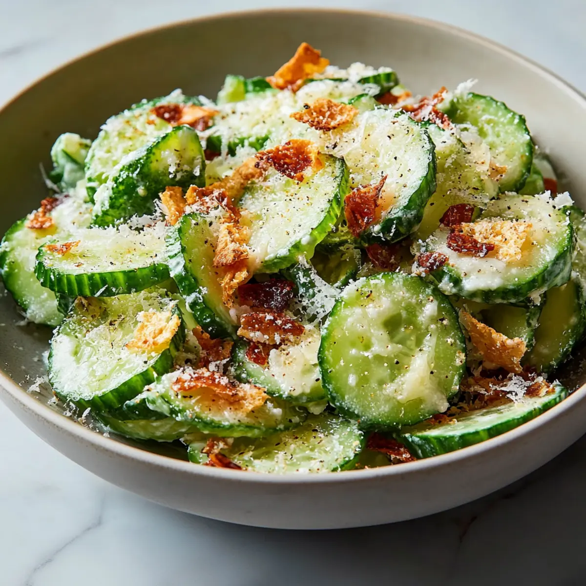 Cucumber Caesar Salad: A Refreshing Twist On A Classic