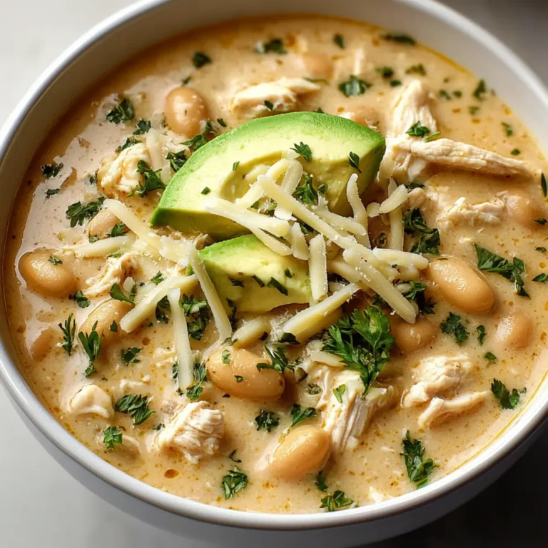Creamy White Chicken Chili