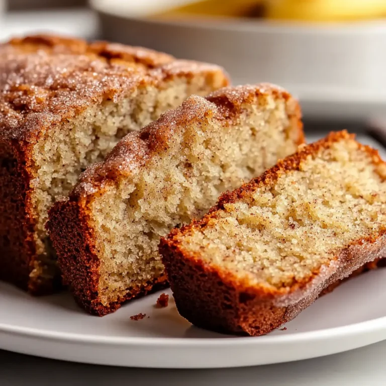 Snickerdoodle Banana Bread