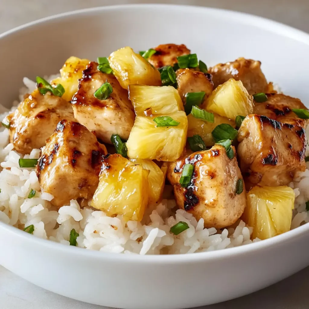 Pineapple Chicken And Rice