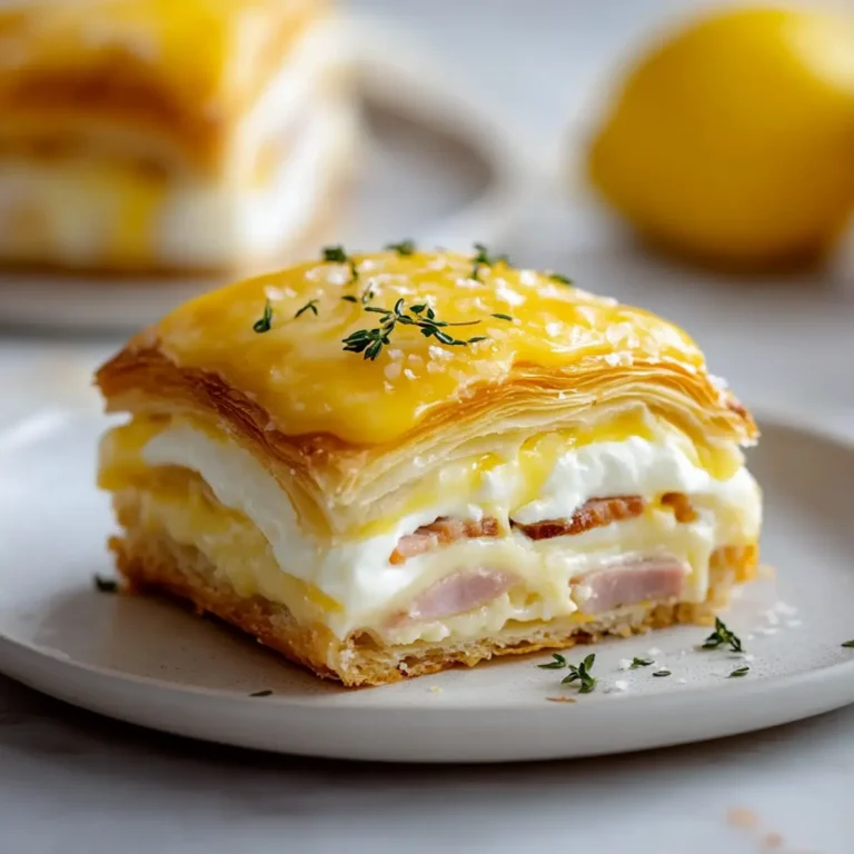 Delicious Baked Beef Ham and Cheese Croissants Recipe