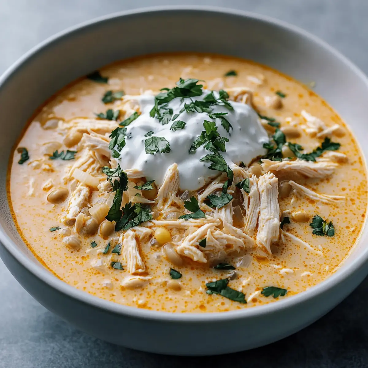 Tasty Keto White Chicken Chili