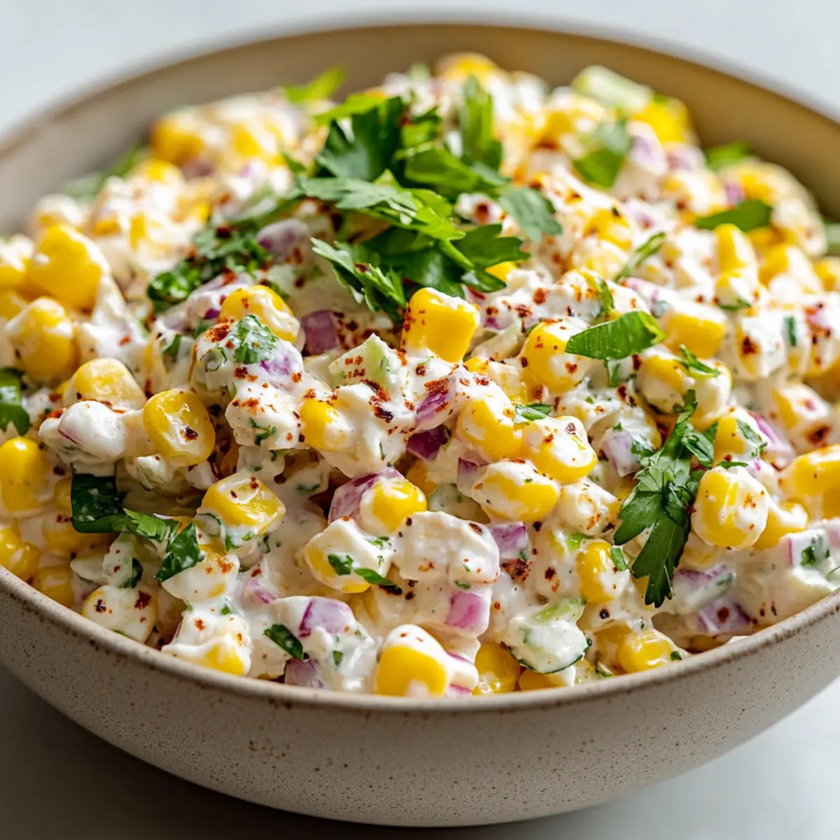 Cottage Cheese Street Corn Salad (Fresh, High-Protein Summer Favorite)