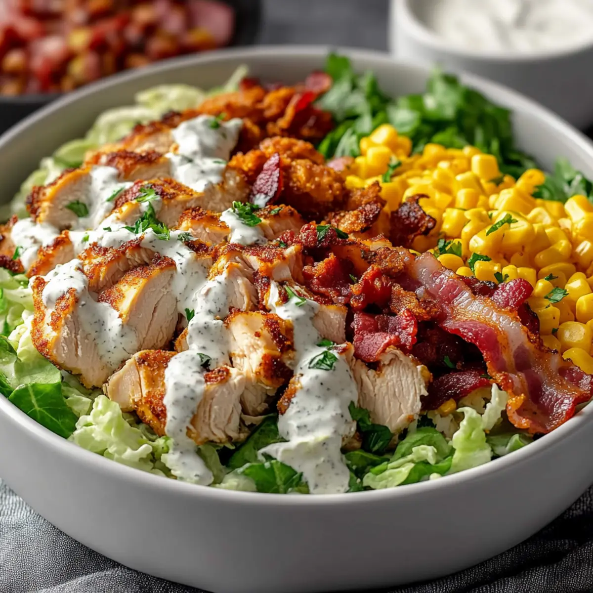 Chicken Beef Bacon Ranch Keto Bowls A Low Carb Comfort Meal That Hits The Spot
