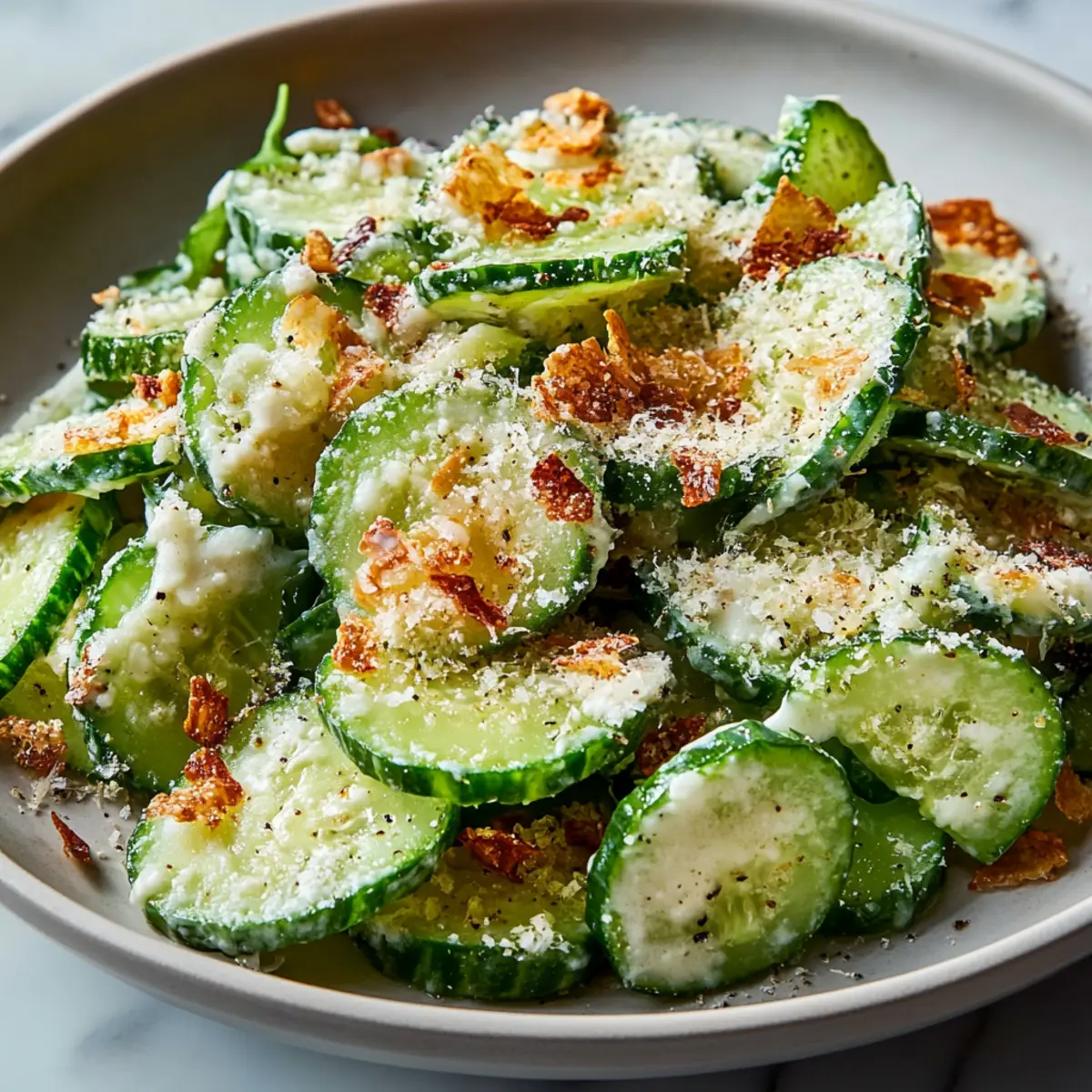 Cucumber Caesar Salad: A Refreshing Twist On A Classic