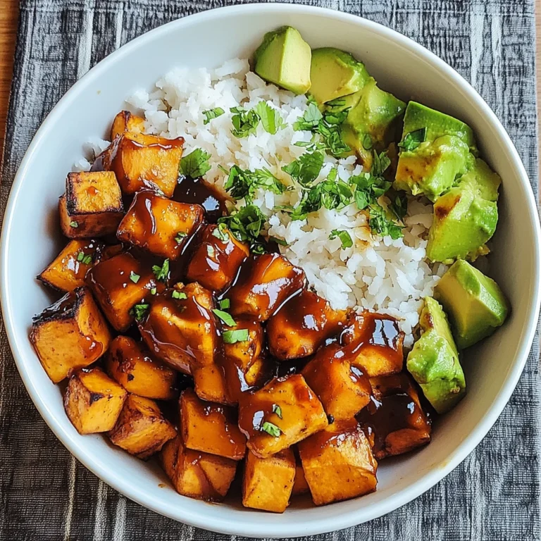 BBQ Chicken Sweet Potato Bowl: Comforting and Flavorful