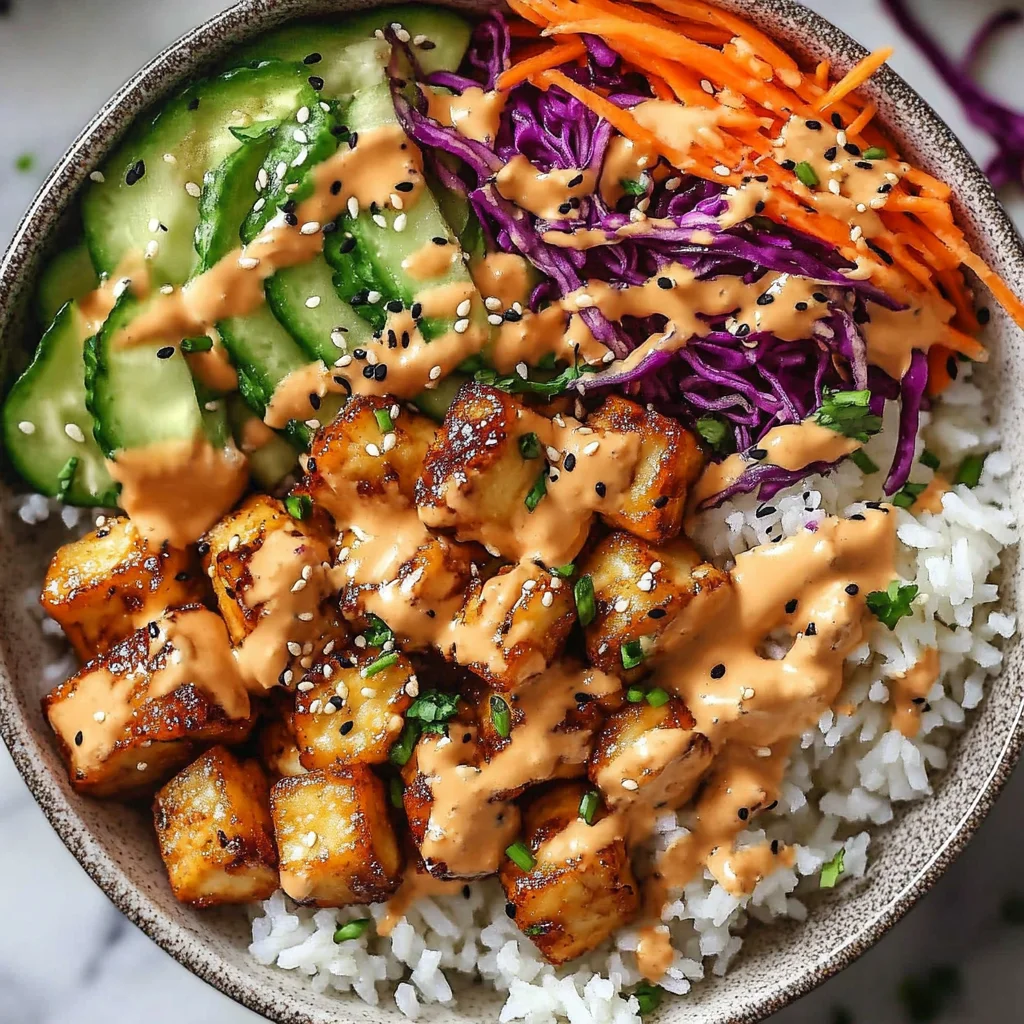 Bang Bang Chicken Bowl: A Spicy, Creamy Delight!
