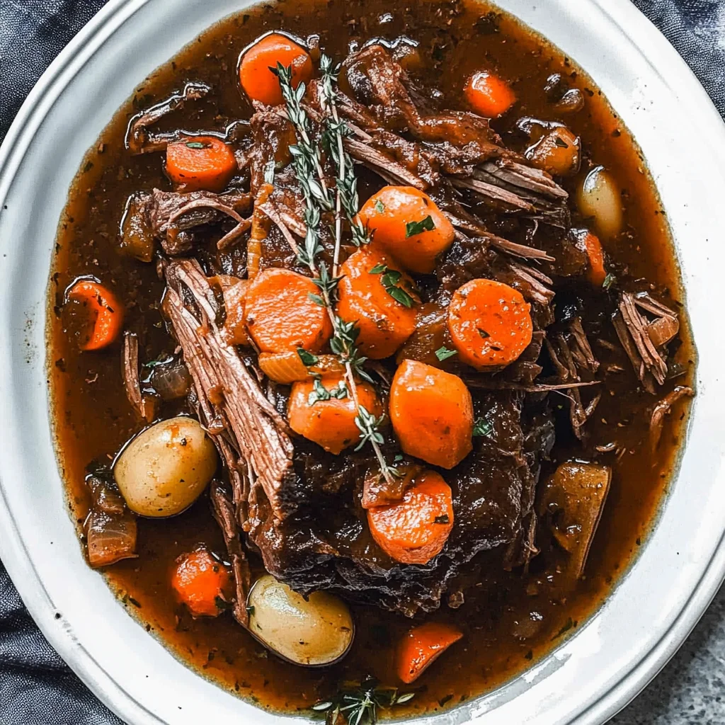 Best Pot Roast Crock Pot Recipe: Hearty and Flavorful Del…