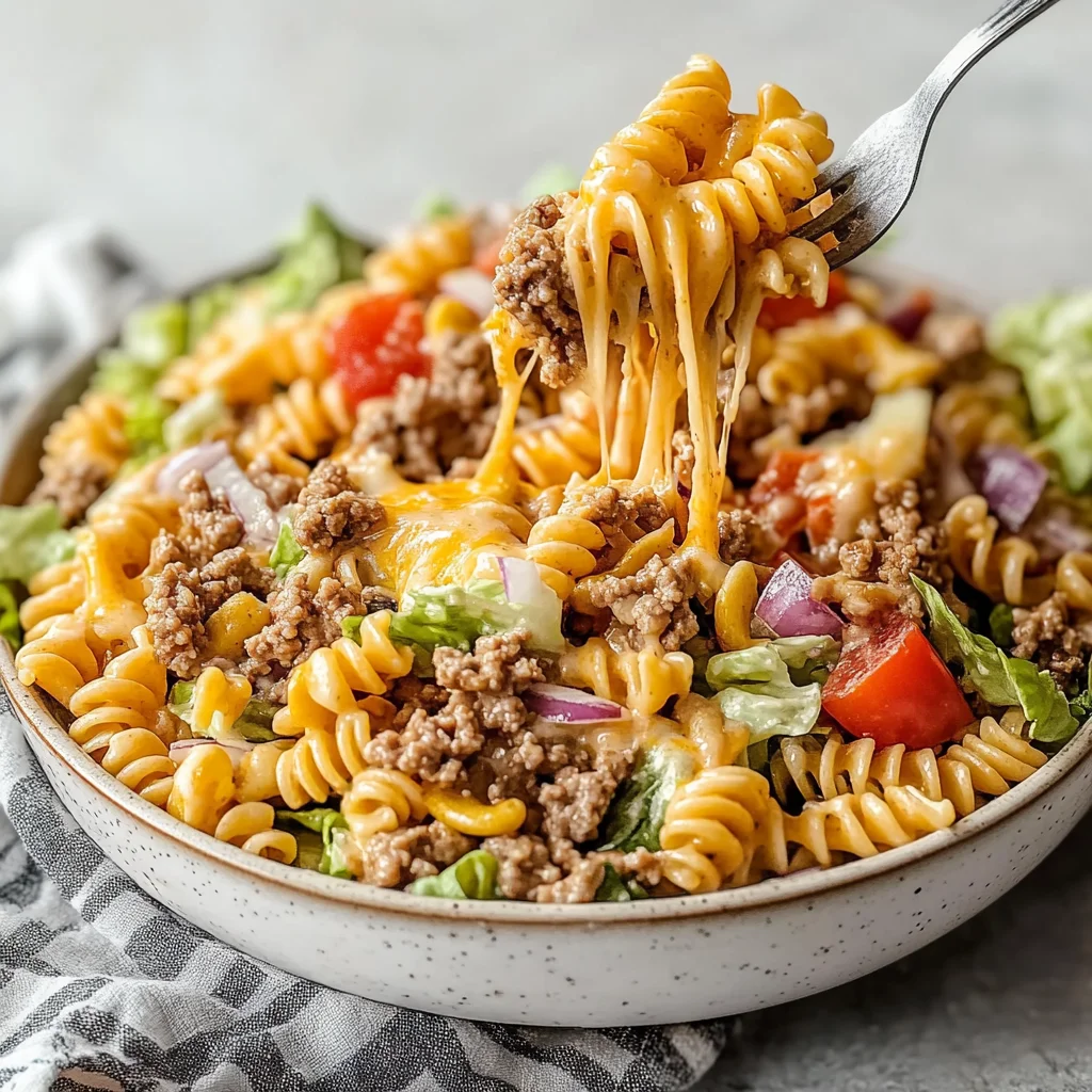 Big Mac Pasta Salad: Flavor Explosion in Every Bite