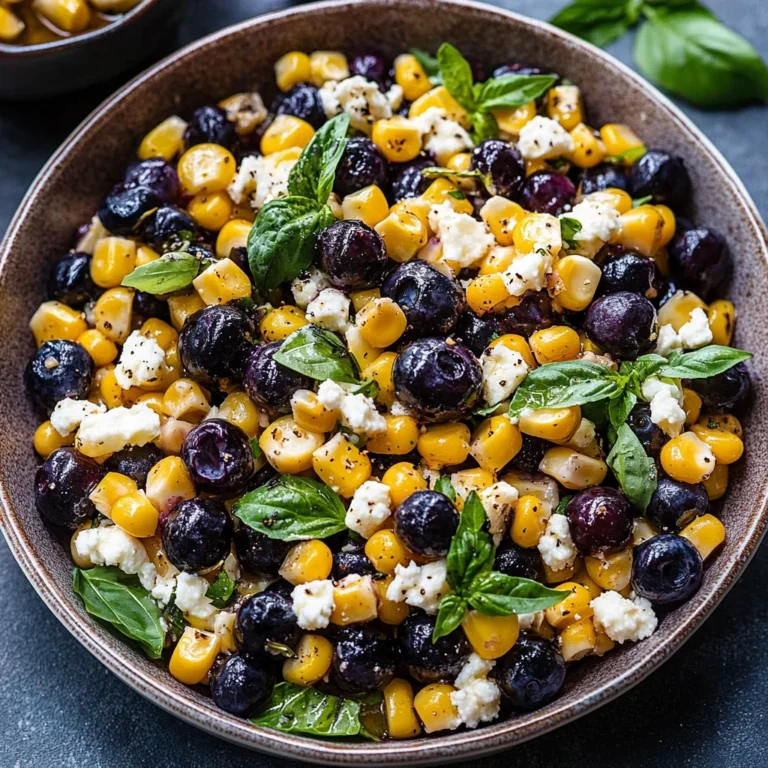 Blueberry Corn Feta Salad: A Fresh Summer Delight