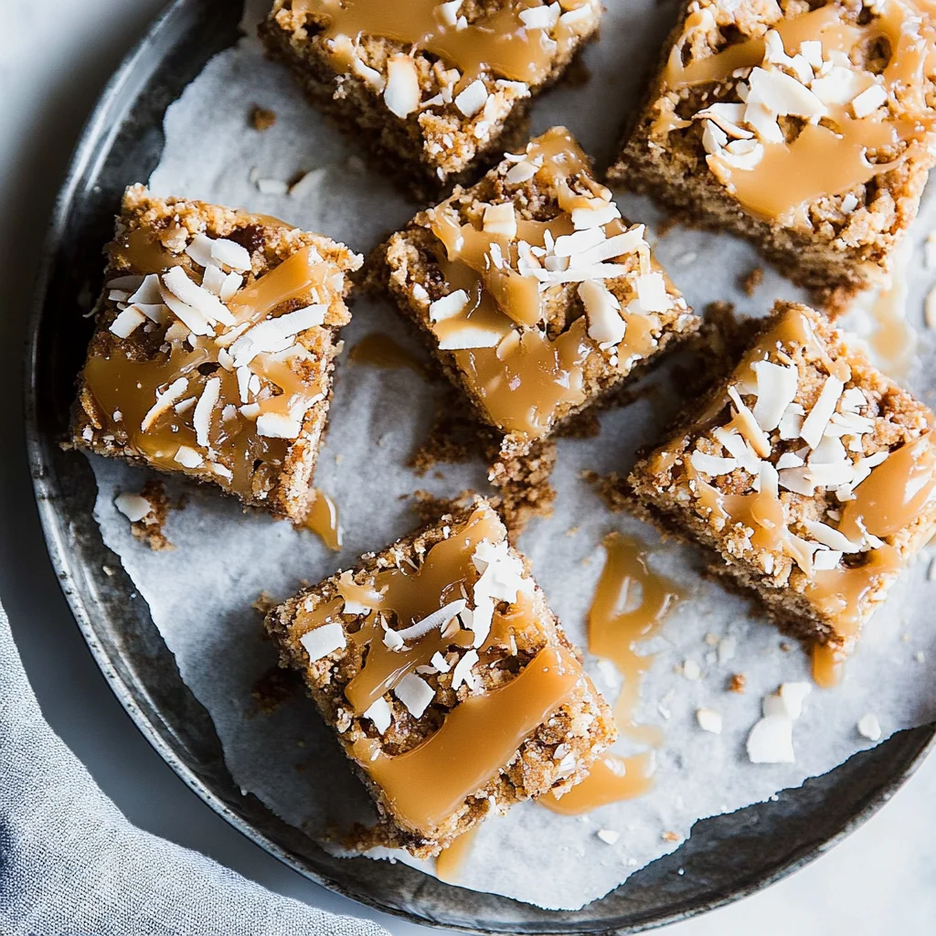 Caramel Coconut Bars: Chewy and Irresistibly Delicious