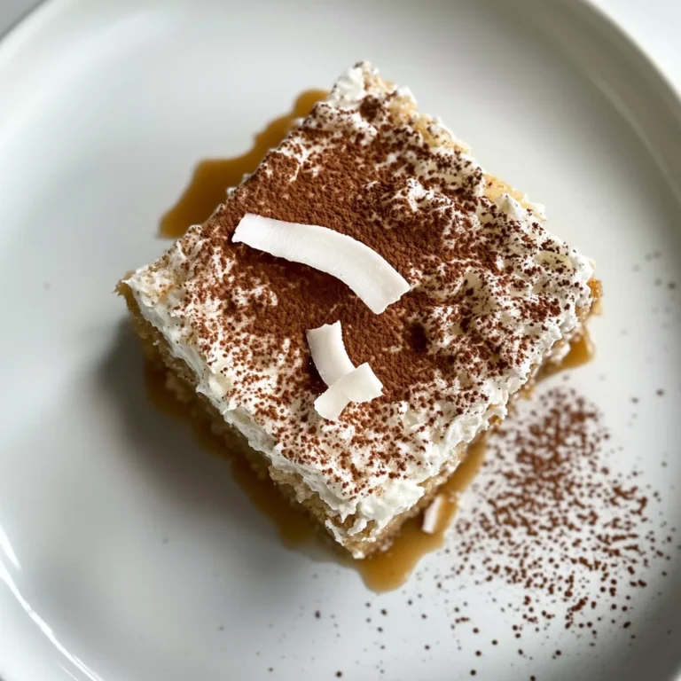 Coconut Rum (Coquito) Tiramisu: Indulgent Tropical Delight