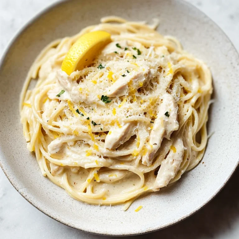 Creamy Lemon Chicken Pasta: Zesty Weeknight Delight