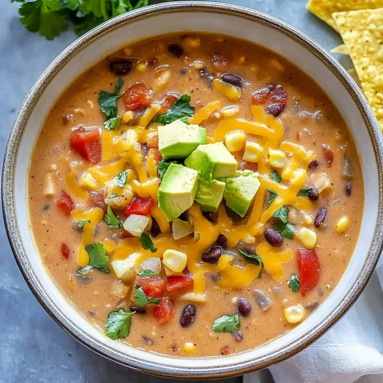 Creamy Vegetarian Tortilla Soup: Easy & Hearty Comfort